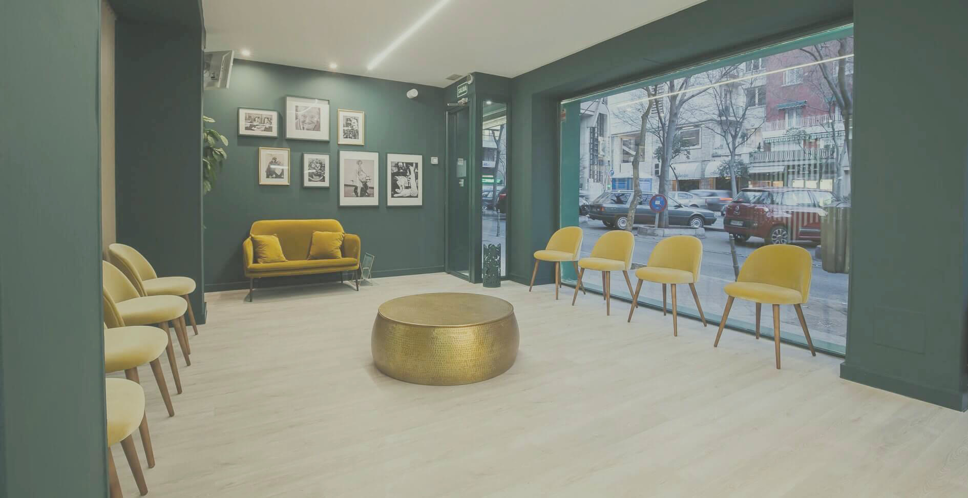 Sala de espera de la clínica dental P&P Kids